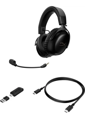 Навушники Cloud III S WL/USB-A/USB-C Black (A59YZAA) HyperX (394663220)