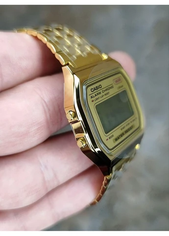 Годинник чоловічий A158WETG-9A Retro Vintage No Brand (381366613)