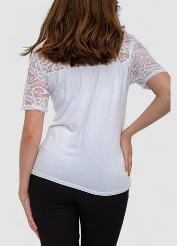 Белая футболка женская Ager 186R523