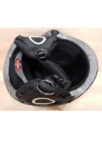 Шолом гірськолижний захисний стильний для катання на лижах сноуборді 55-58 см (477508-Prob) Чорний із зеленою плямою розмір М Unbranded (297641401)