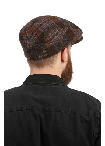Кепка реглан коричнева в клітинку (SC381142) Westward (296718634)