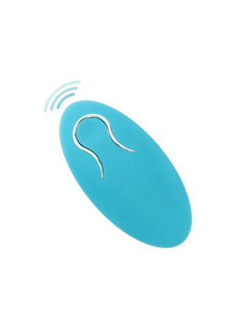 Вибро-эрекционное кольцо с рельефным стимулятором Toy Joy с дистанционным пультом голубое, 8.2 х 3.5 No Brand (303885116)