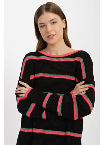 Черный демисезонный джемпер jw902 Sewel