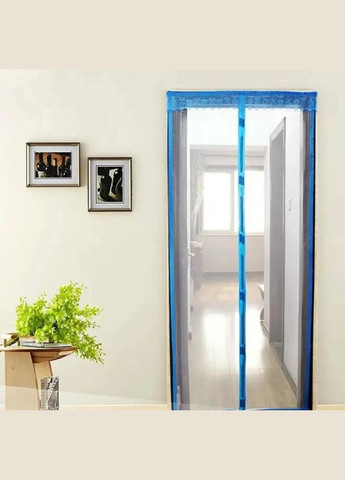 Сітка Антимоскітна шторка від комарів на магнітах Magic Mesh 100 х 210 см No Brand (331148131)