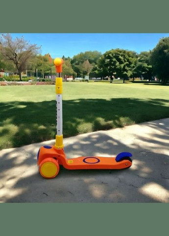 Самокат трехколесный "Sprint" (оранжевый) MIC (318017344)