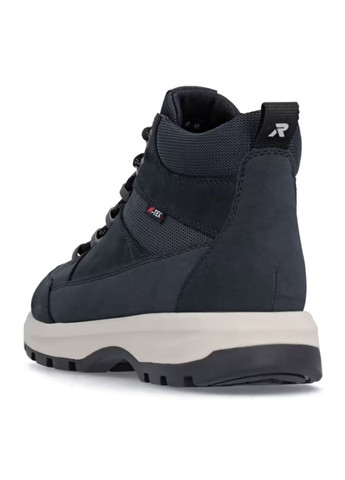 Синие зимние ботинки Rieker