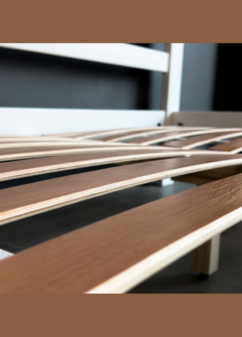 Односпальная деревянная кровать Колумбия (RAL1020) 90х200 см (MBG-14612) Mebigrand (366087976)