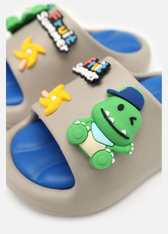 Шльопанці для хлопчика колір сірий ЦБ-00267987 Yuki (322654186)