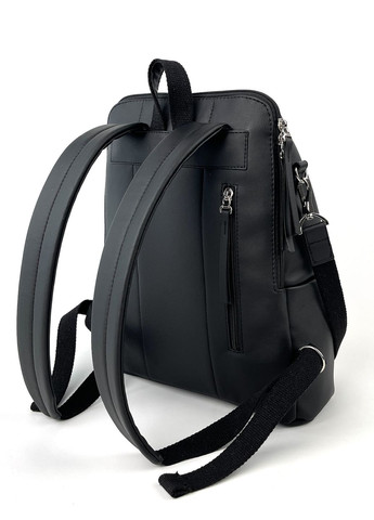 Рюкзак с отделением для ноутбука 240027 черно-белый Alba Soboni міський (279835409)