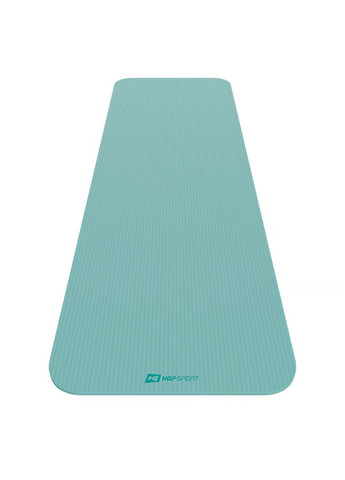 Коврик для йоги HS-NB015GM NBR 1,5см бирюзовый Hop-Sport (303127076)