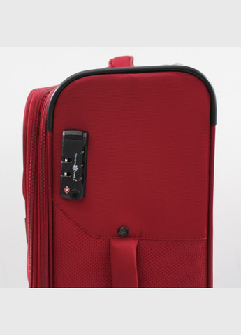 Набор чемоданов Франция (L M S+BC-4шт) ткань красный/ 21505 Snowball (324801749)