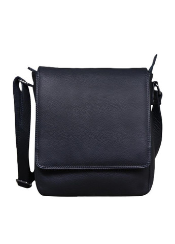 Кожаная сумка через плечо в черном цвете RoyalBag R-3161A (282844619)