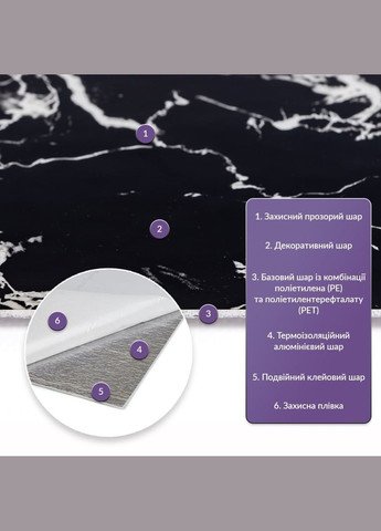 Самоклеюча стінова PET плитка 600х300х2мм SW-00002321 Sticker Wall (337178299)