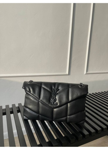 Стильна сумка в стилі YSL Quilted Bag Black Vakko (363295507)