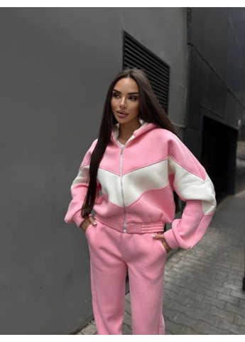 Женский теплый костюм, тринитка на флисе, размер (арт. 772EB) No Brand (364489335)