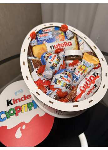 Новорічний Kinder-бокс “Свято наближається” | Подарунковий набір солодощів для дітей No Brand (365728817)