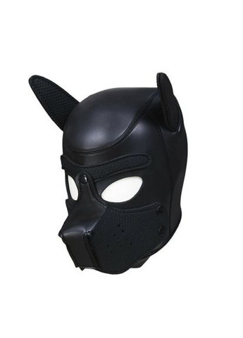 Маска собаки неопренова м'яка неопренова для вечірок бдсм Собака Цуценя Dog нижня верхня Lovetoy (303882527)