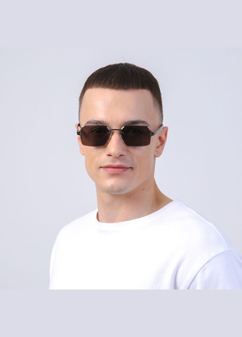 Солнцезащитные очки Прямоугольные мужские 724-457 LuckyLOOK 724-457М (342058042)