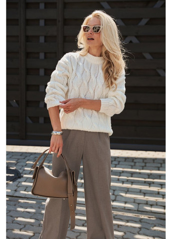 Білий демісезонний светр джемпер джемпер Triko Bakh