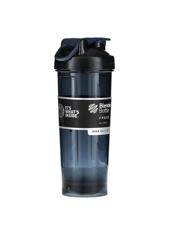 Спортивна пляшка-шейкер BlenderBottle Pro32 Tritan 940ml Black (A-013171) Blender Bottle (312550152)