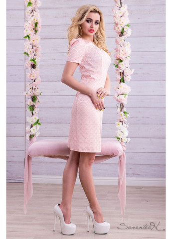 Персикова сукня 619.1316 Seventeen