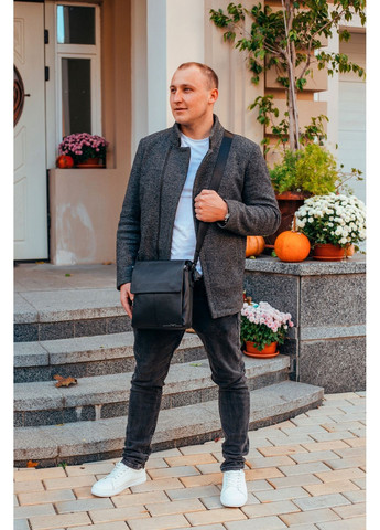 Мужская кожаная сумка 26х22х6 см Tiding Bag (315874900)