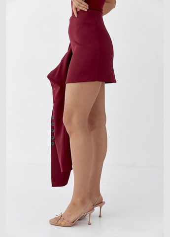 Жіноча класична міні-спідниця Lurex (322948606)