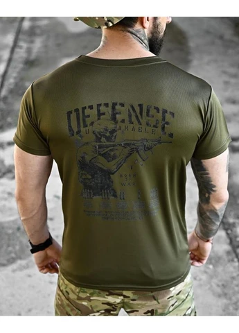 Тактическая футболка с принтом BORN OF WAR Defense Масло мужское футболка ссу, военная футболка потоотводная No Brand (394216174)