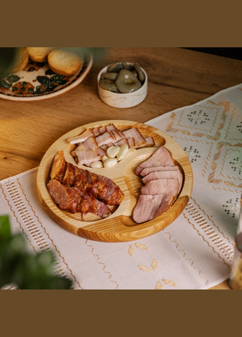 Менажниця дерев'яна 3 секції 35 см, ясен LUGI (324071843)