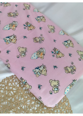 Простынь на резинке в коляску, люльку, бязь хлопчатобумажная, размер 30*70 No Brand (370370094)