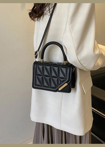 Жіноча сумка крос-боді чорна No Brand (290665308)
