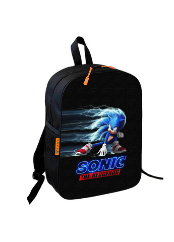 Шкільний рюкзак дитячий Супер Сонік + Сумка для взуття спортивної форми рюкзак-мішок для хлопчика (2154) No Brand (331532996)