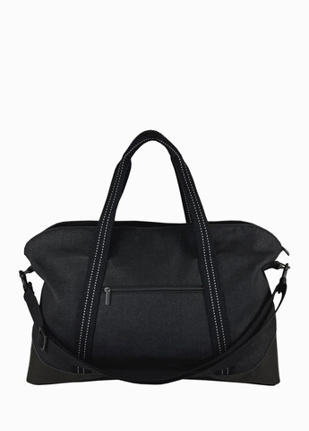 Сумка Дорожня Leather Canvas Чорний D1601EX017 Exodus дорожня сумка (370785985)