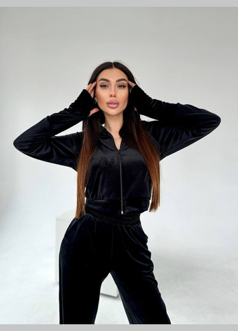 Плюшевий костюм трійка кофта, топ та штани Adelante (317470147)