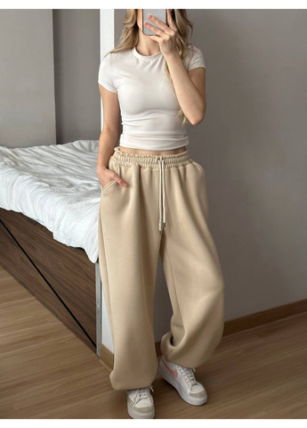 Жіночі штани вільного крою на флісі Avanti (365730664)