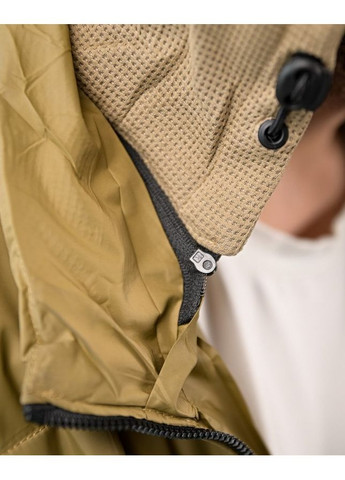 Бежева демісезонна стильна чоловіча куртка демісезонна бежева Freedom