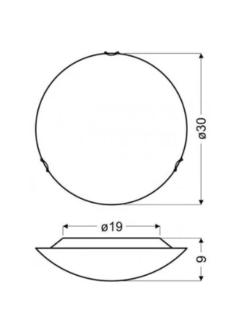 Стельовий світильник DUCA (13-54180) Candellux (361312097)