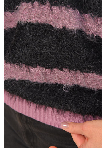 Фіолетовий демісезонний светр жіночий травка фіолетового кольору пуловер Let's Shop