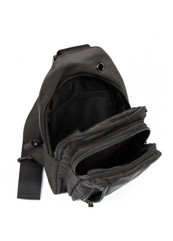 Мужская сумка-слинг 6033 black Lanpad (284667916)