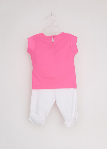 Рожевий літній комплект(футболка+лосіни) Sprint