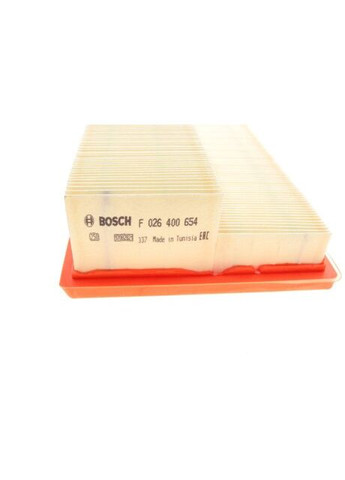 Фильтр воздушный Fiat Doblo/Fiorino/500L/X 1.3D Multijet/Opel Combo 1.3 CDTI 10 F 026 400 654 RU63 Bosch (345754850)