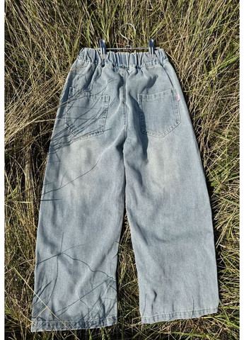 Джинси для дівчинки з червоною смужкою 10906 No Brand (351284368)