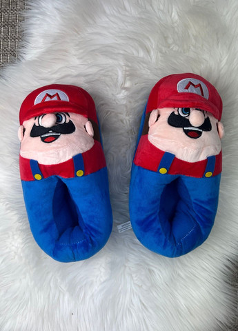 Тапочки домашние Марио плюшевые My Kigu (367584444)