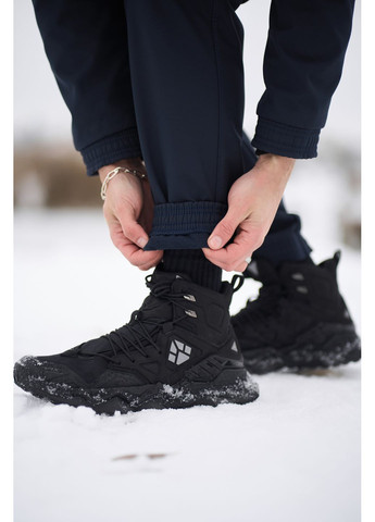 Чоловічий костюм Softshell синій — утеплений водовідштовхувальний комплект (куртка + штани) Intruder (367007682)