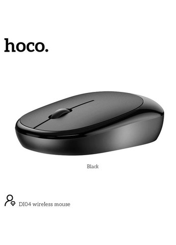Миша BT wireless mouse DI04 чорна бездротова Hoco (279553596)