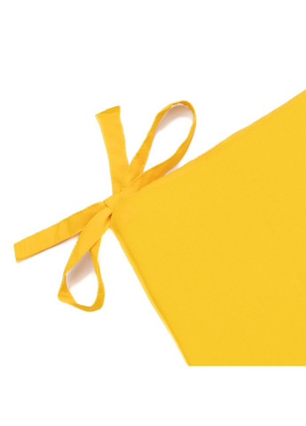 Подушка на стілець см жовтий No Brand (324832284)