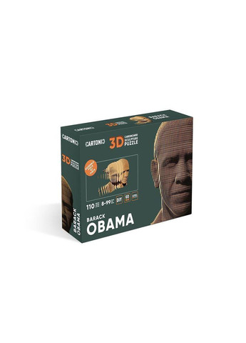 Картонний конструктор " 3D Puzzle BARACK" Cartonic (313103110)