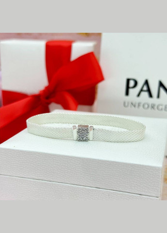 Серебряный браслет с блестящей застежкой No Brand (333709686)