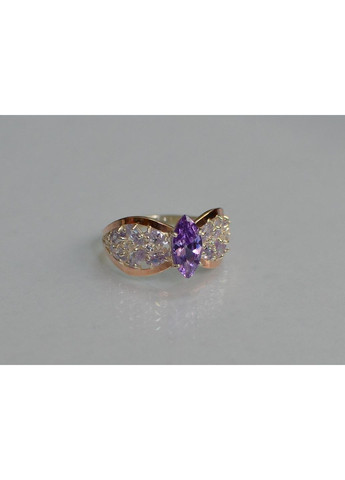 Серебряная кольца с золотыми вставками Silver Style (367112316)