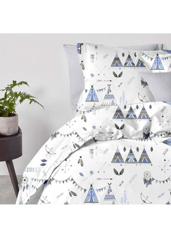 Двоспальна постіль з простирадлом на резинці Dream Wigwam 180х220 см Cosas (307387695)